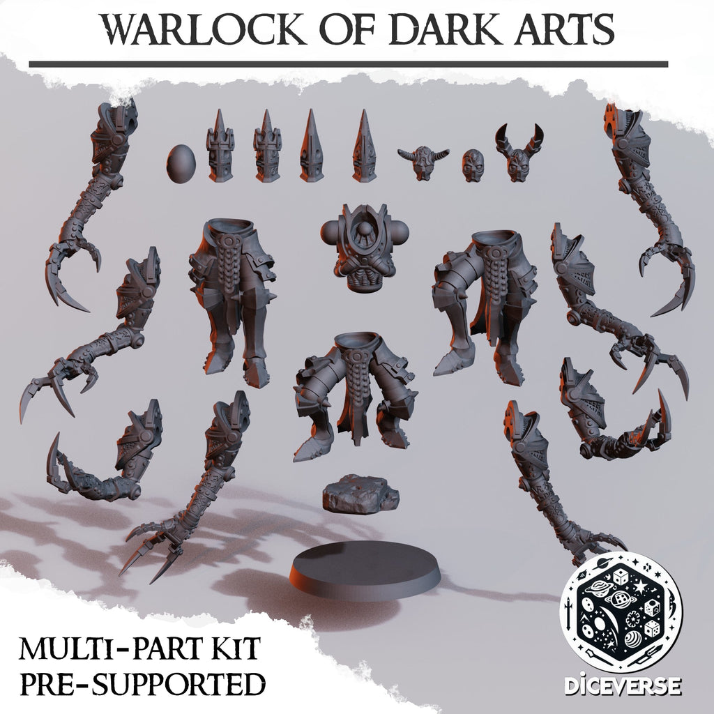 Warlock of Dark Arts | Trench Grimdark | Diceverse