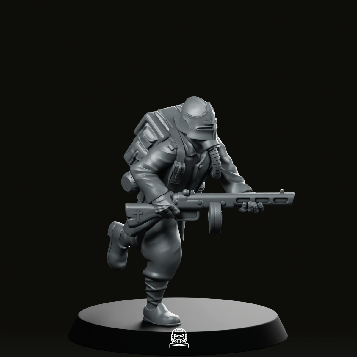 Trench Soldier Trooper 8 Miniature