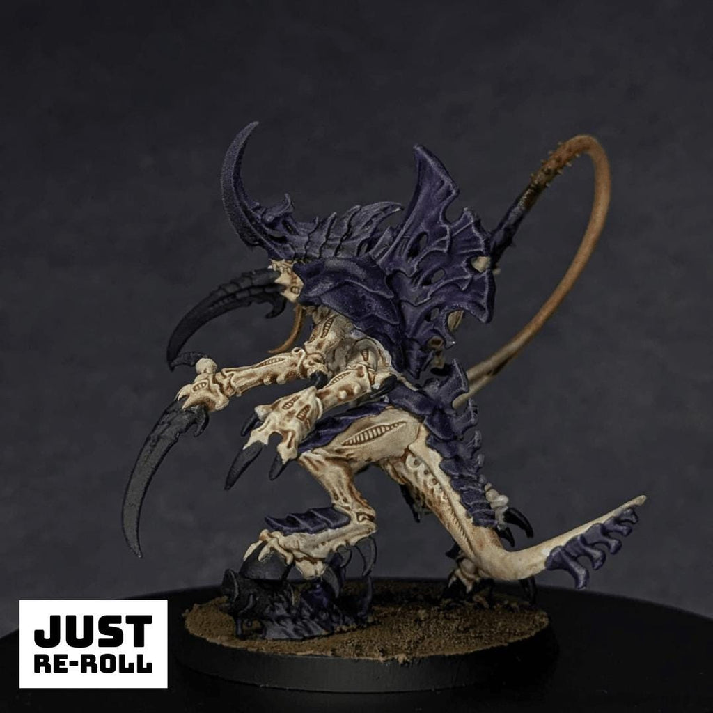 Tyranid Prime with Lash Whip - Hand Painted & Tabletop Ready