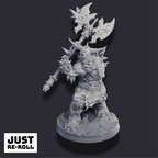 Ugrog the Frostlands Barbarian – 3D Printed Fantasy Miniature