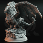 Underthwyn Ancient Fey Dragon - 3D Printed Monster Miniature