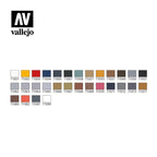 Vallejo Model Air - Basic Colours & Airbrush Set