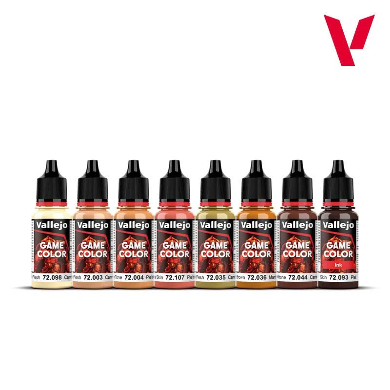 Vallejo Game Color Set - Skin Tone 72.187