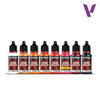 Vallejo Game Color Set - Fire Dragons 72.196