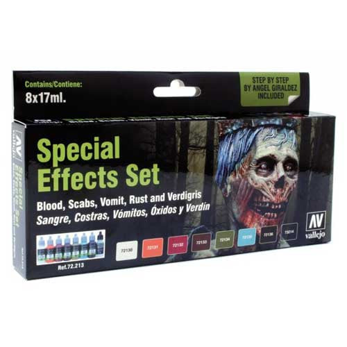 Vallejo Game Color Set - Special Effects (x8)