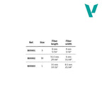 Vallejo AV Blender - Flat Angled Synthetic Brush (large)