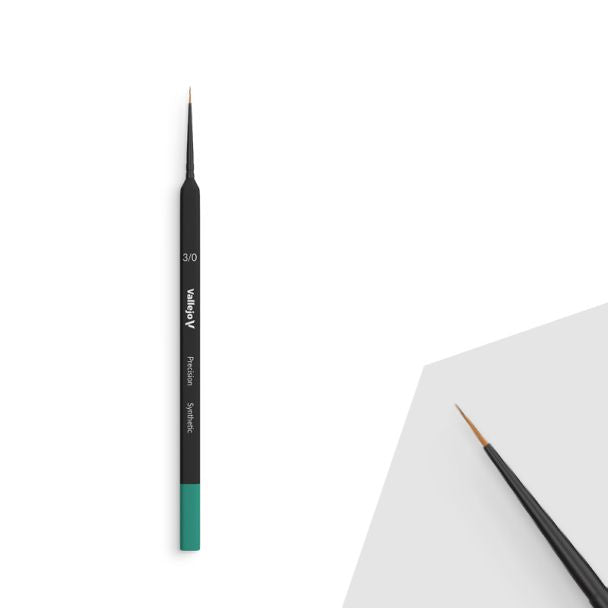 Vallejo AV Precision - Round Synthetic Brush, Triangular No. 3