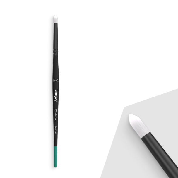 Vallejo AV Weathering - Round Synthetic Brush (medium)