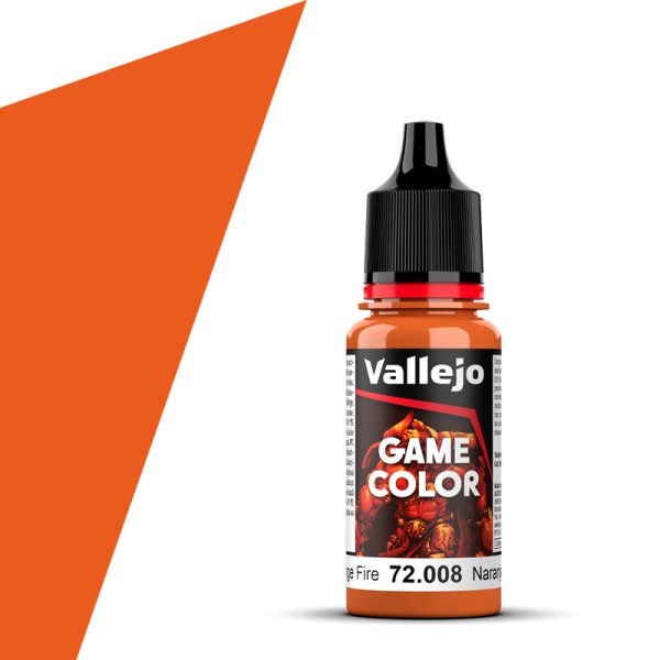 Vallejo Game Color Orange Fire (18ml)