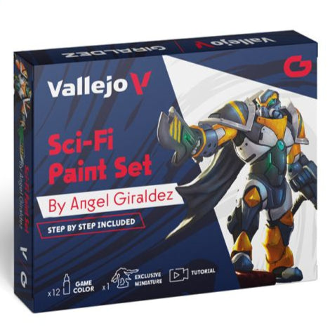 Vallejo Game Color - Sci-Fi Paint Set (x12)