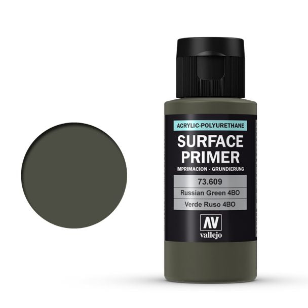 Vallejo Acrylic Polyurethane - Primer Russian Green 60ml