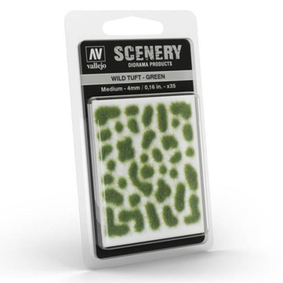 Vallejo Wild Tuft - Green, Medium