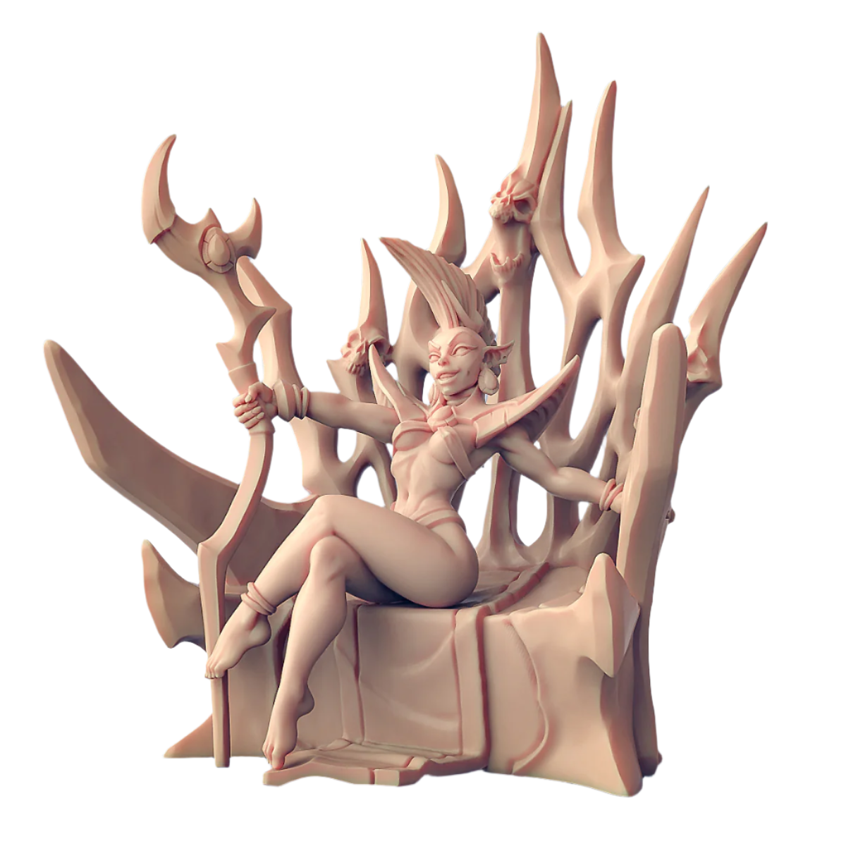 Valykka Bride of Tialevor | Ashen Alfar Inquisitors | Fantasy D&D Miniature | Artisan Guild