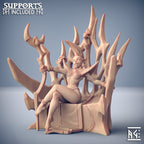 Valykka Bride of Tialevor Pin-Up | Ashen Alfar Inquisitors | Fantasy D&D Miniature | Artisan Guild