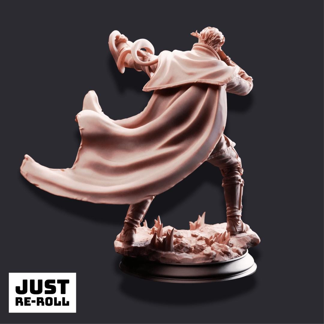 Varys Farseeker – Inquisitor Initiate - 3D Sorcerer Miniature