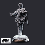Victoria Asquith Lady Duellist - 3D Printed Rogue Character Miniature