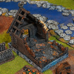 Warriors House Ruin - 28mm Tabletop Terrain