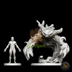 Water Elemental - Dungeons and Dragons (D&D), DragonLance, Frostgrave, Fantasy 3D Printed Resin Miniatures