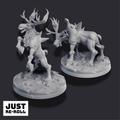 White Moose – 3D Printed Fantasy Creature Miniature