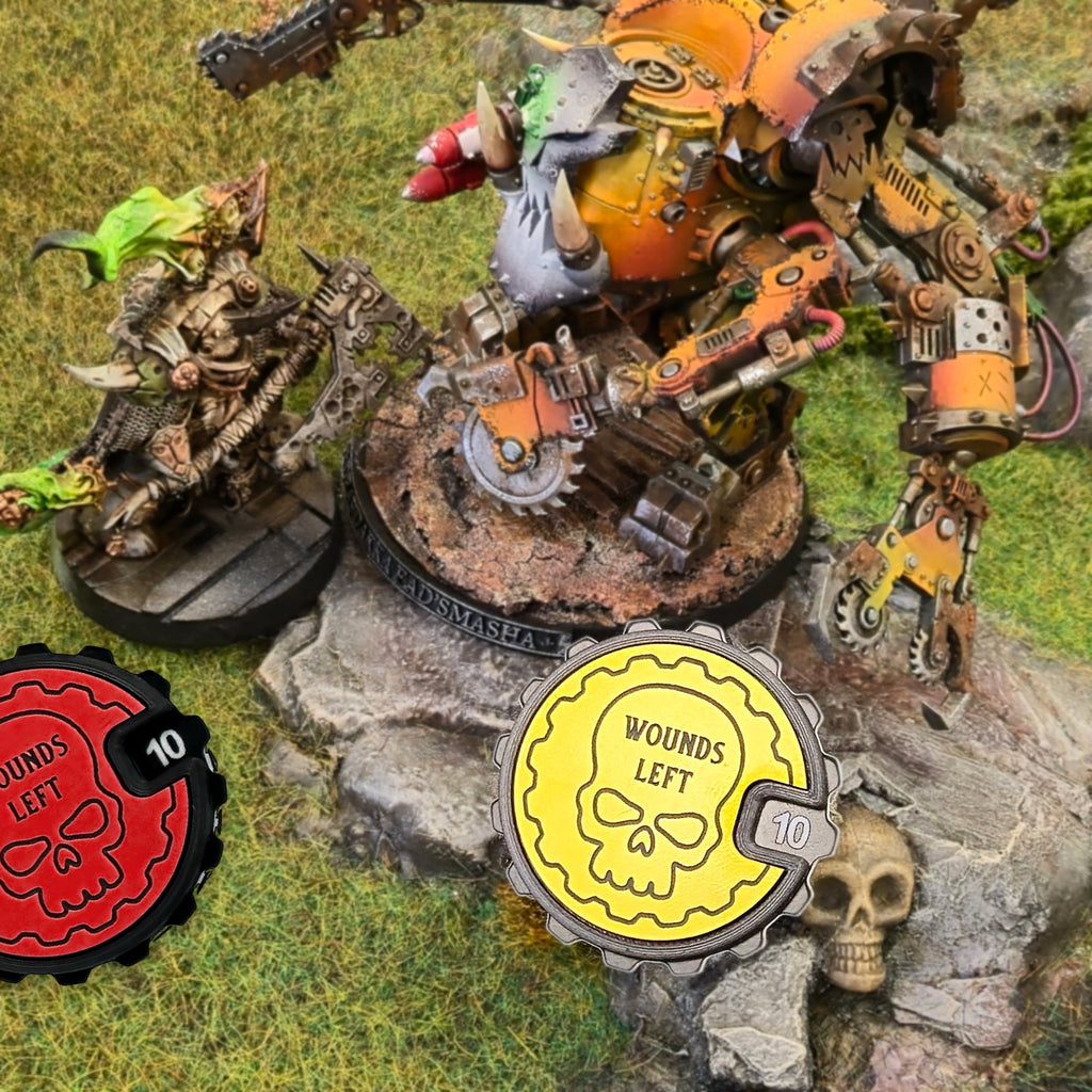 Mystwood Green 1-16 Tabletop Wound Tracker