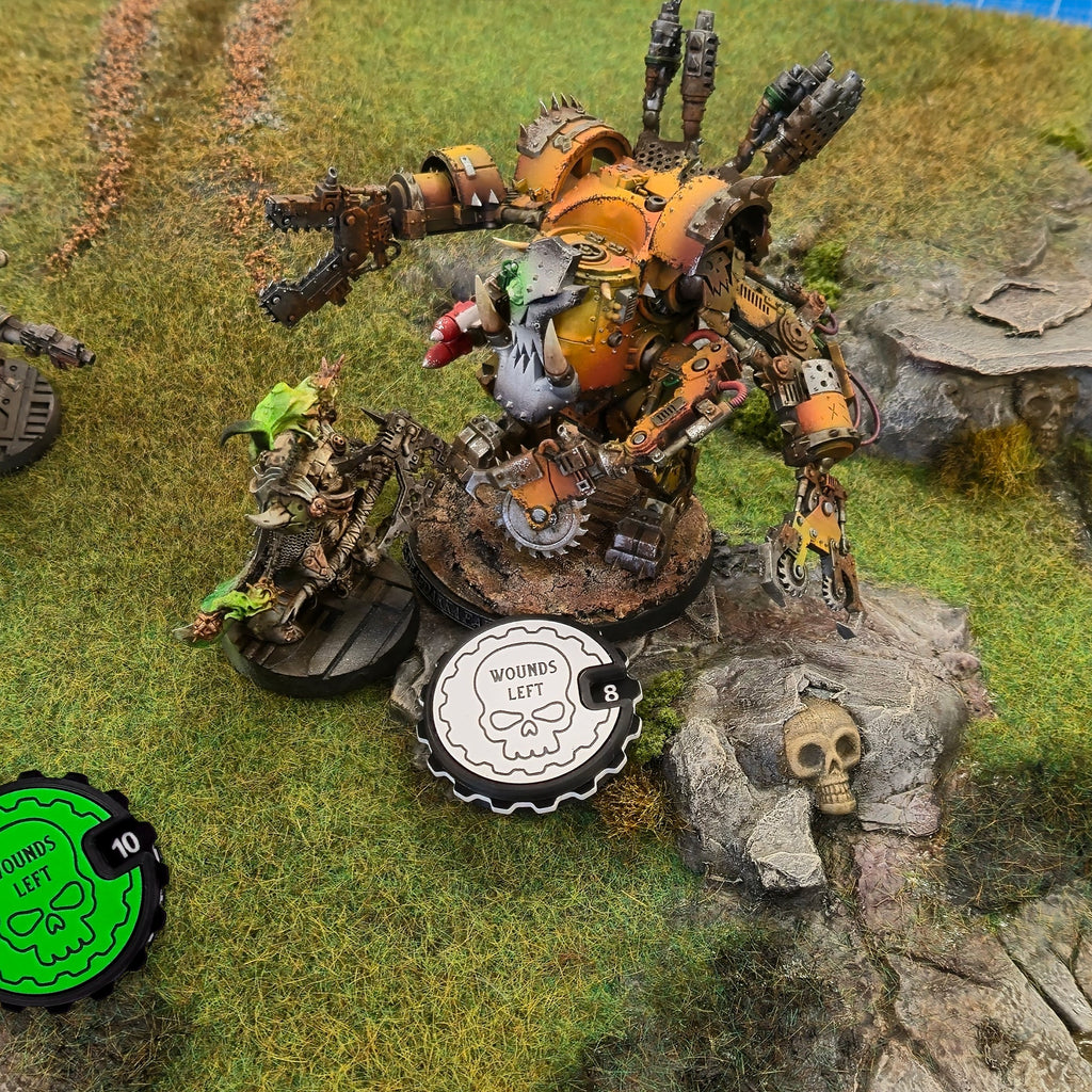 Azure Fury 1-16 Tabletop Wound Tracker