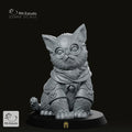 Wizard Gaton Mage Cat Miniature