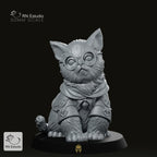 Wizard Gaton Mage Cat Miniature
