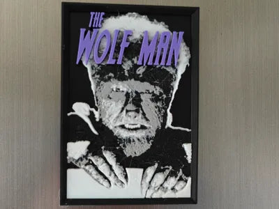 The Wolf Man Movie Fridge Magnet