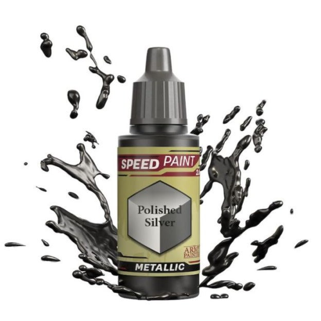 Army Painter Speedpaint 2.0 - Polished Silver WP2071