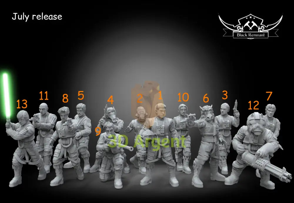 Wraith Squadron  - Star Wars Legion compatible 3D Printed Resin Miniatures