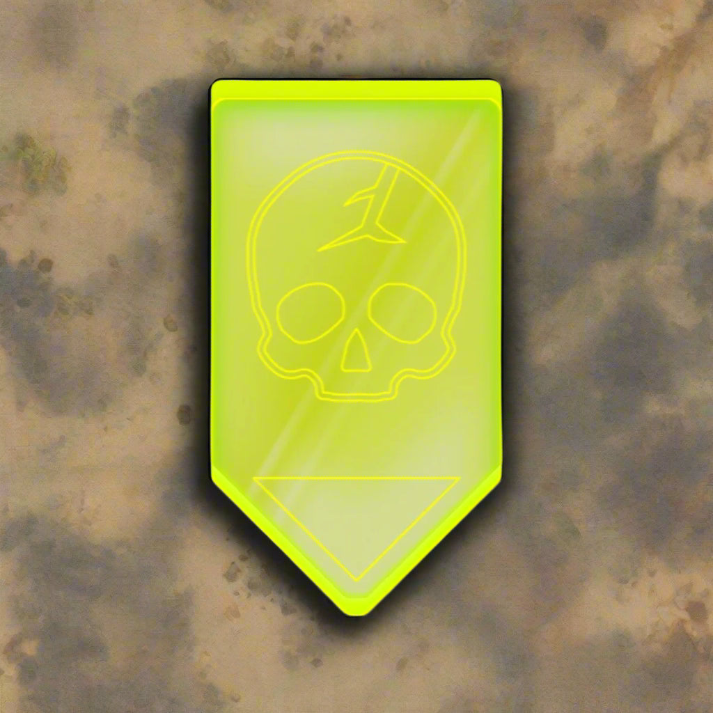 x10 Fluorescent Battle Shock Tokens