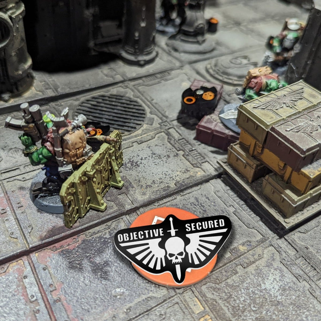 X6 Objective Secured Tabletop Tokens