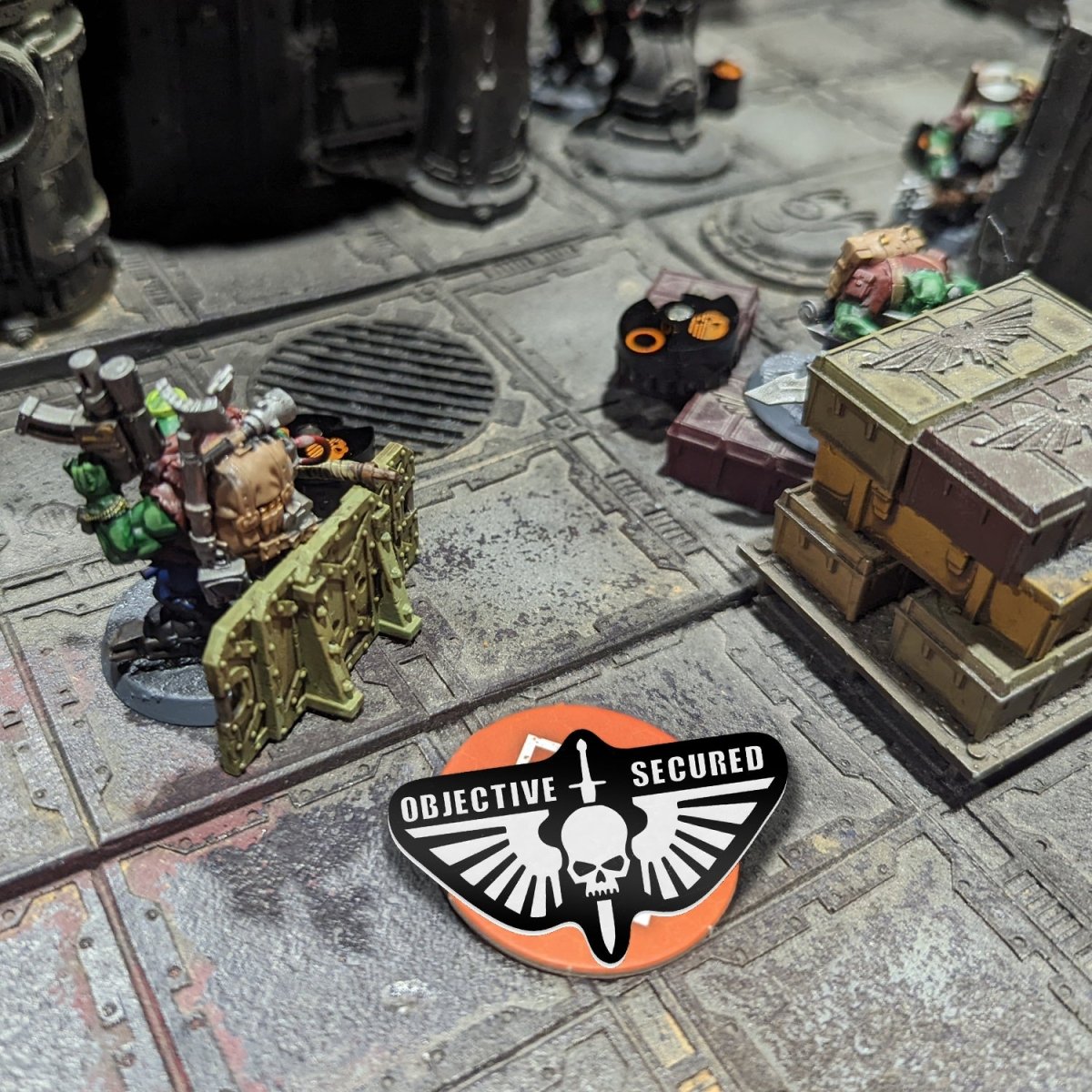 X6 Objective Secured Tabletop Tokens