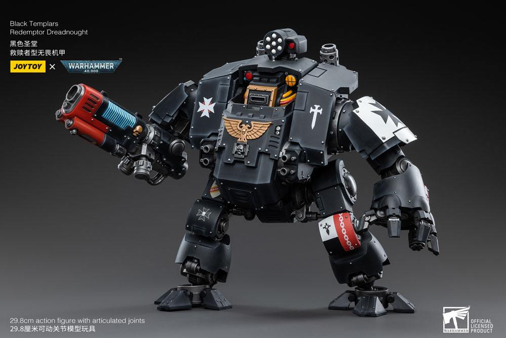 Joy Toy Black Templars Redemptor Dreadnought 30cm