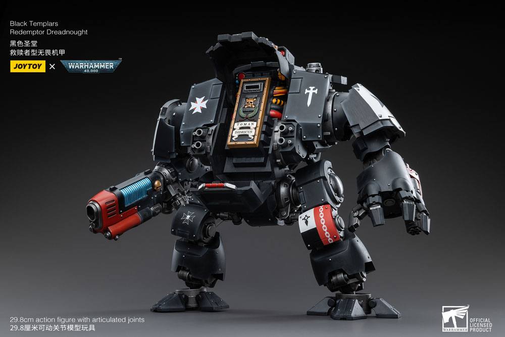 Joy Toy Black Templars Redemptor Dreadnought 30cm