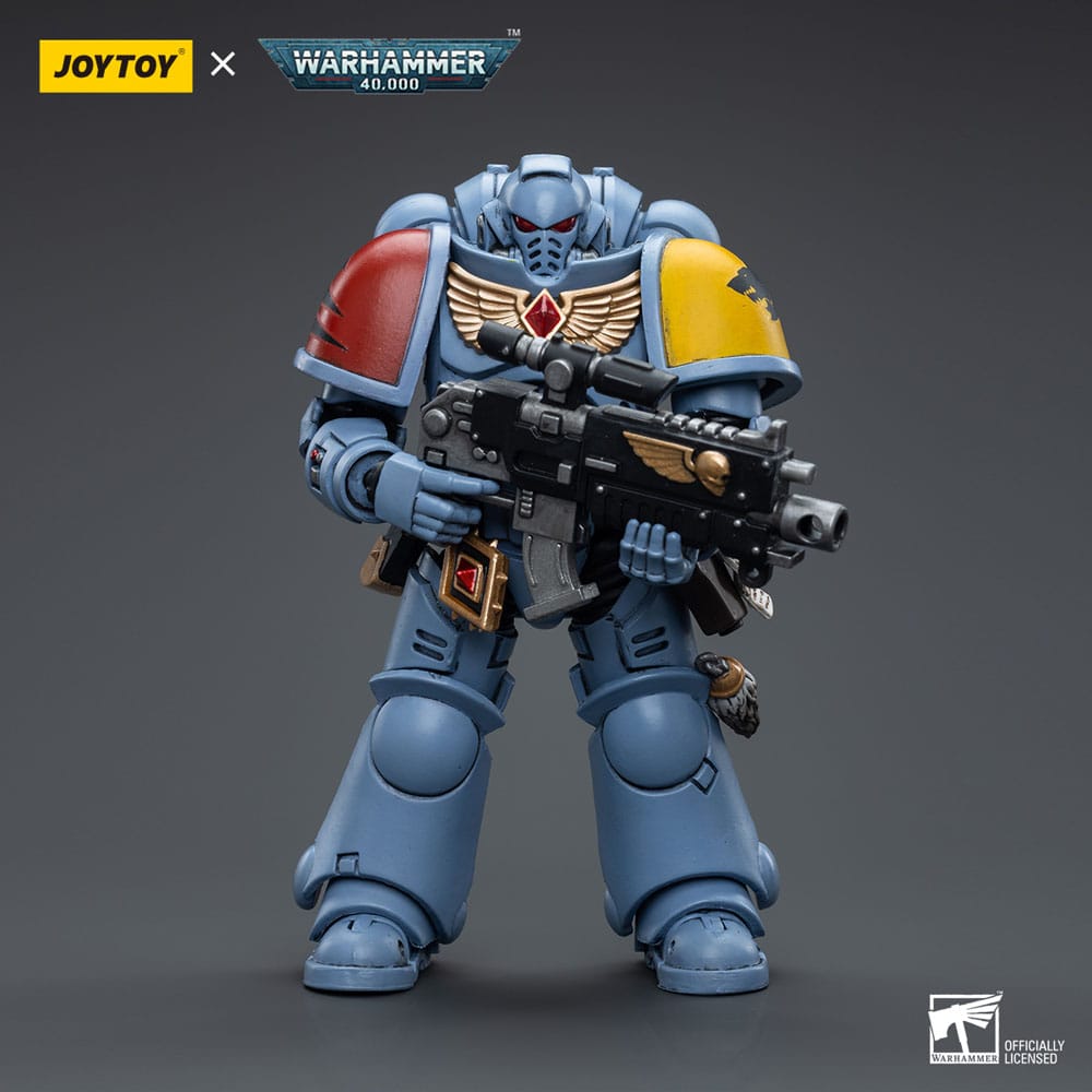 Joy Toy Warhammer 40k Space Wolves Intercessor 12cm