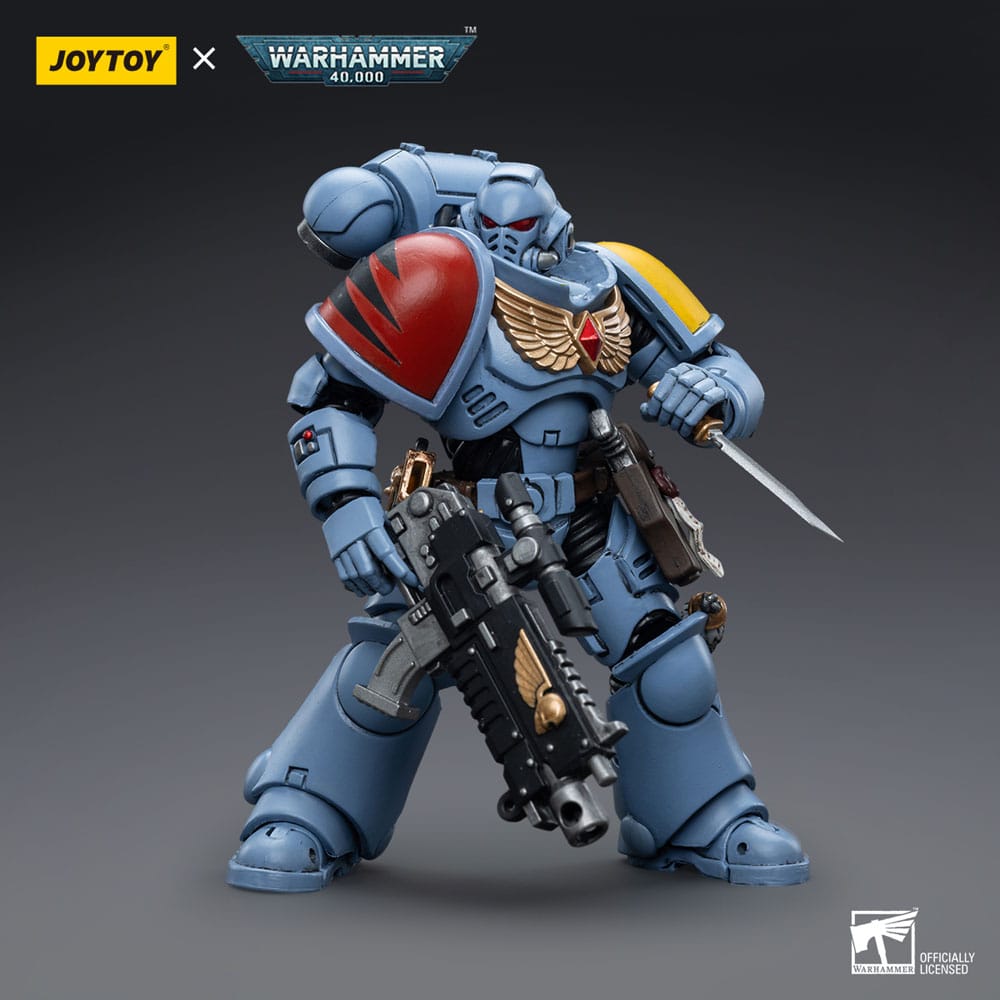 Joy Toy Warhammer 40k Space Wolves Intercessor 12cm
