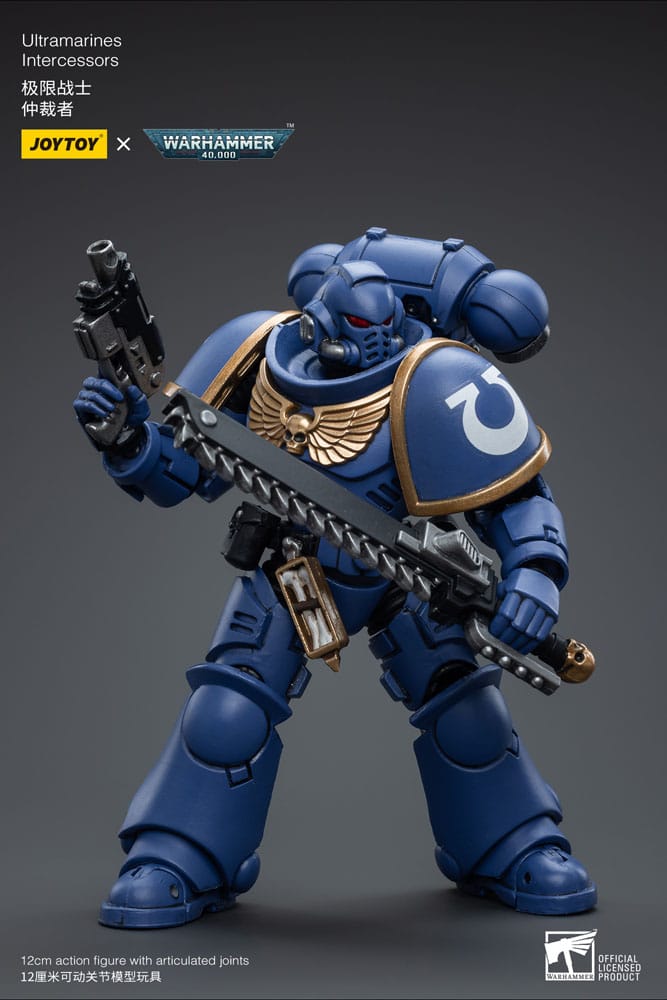Joy Toy Warhammer 40k Ultramarines Intercessor 12cm