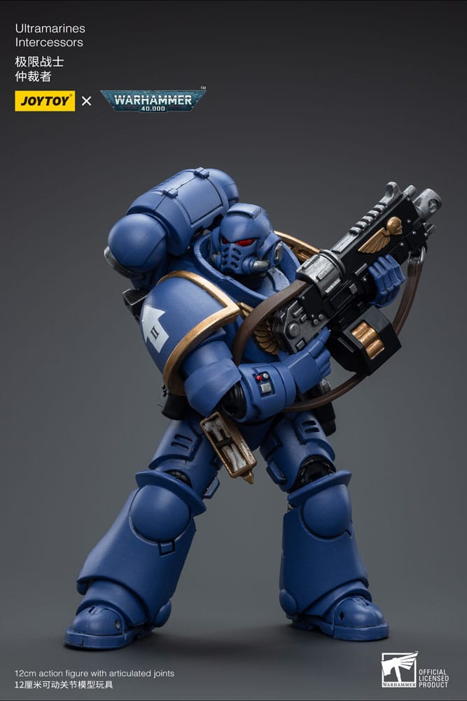 Joy Toy Warhammer 40k Ultramarines Intercessor 12cm