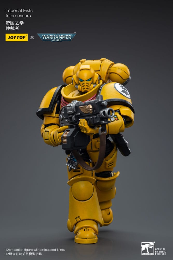 Joy Toy - Warhammer 40k Action Figure 1/18 Imperial Fists Intercessor 12cm