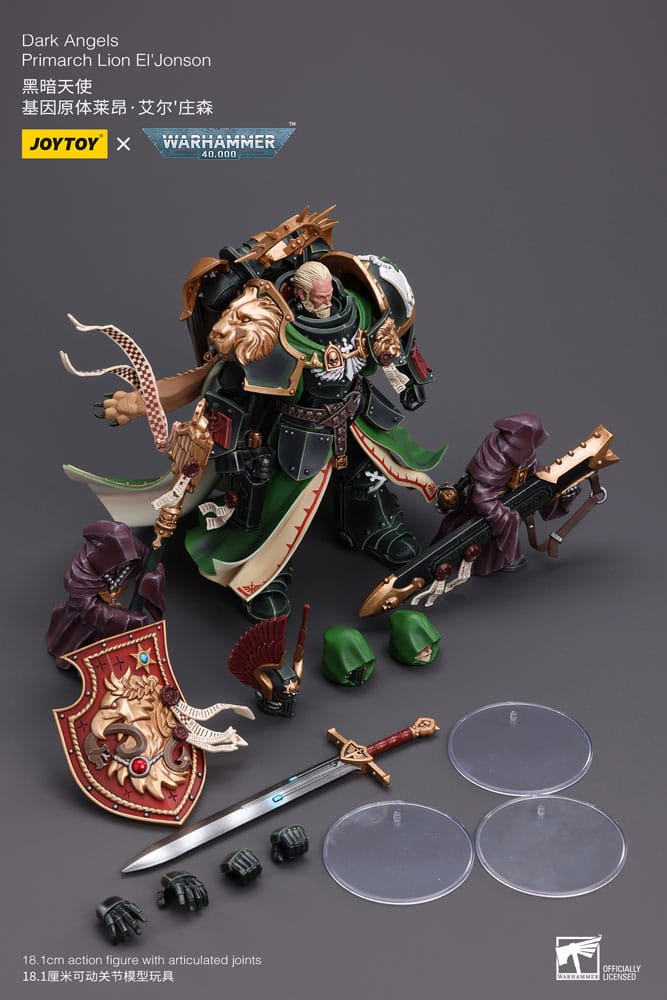 Joy Toy Dark Angels Primarch Lion El' Jonson 18cm