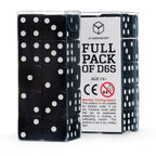Q Workshop Dice Set Full Pack D6 Black (20)