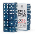 Q Workshop Dice Set Full Pack D6 Cobalt (20)