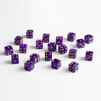 Q Workshop Dice Set Full Pack D6 Shimmering Purple (20)