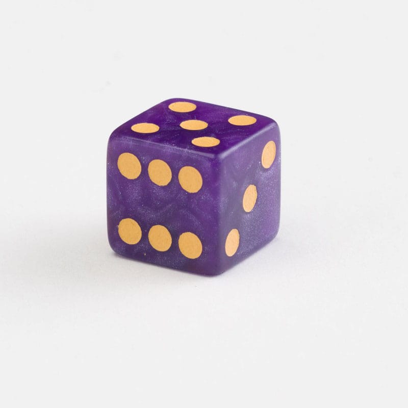 Q Workshop Dice Set Full Pack D6 Shimmering Purple (20)
