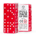 Q Workshop Dice Set Full Pack D6 Red (20)
