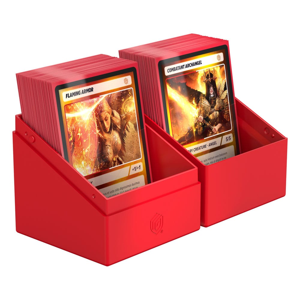 Ultimate Guard - Boulder Deck Case 100+ Solid Red