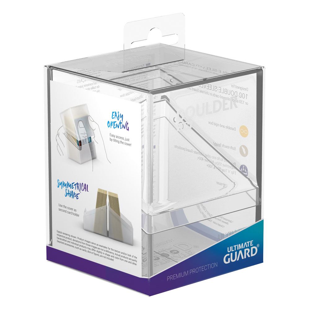 Ultimate Guard - Boulder Deck Case 100+ Clear
