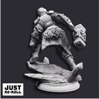 Yrinsel Avatar of War - 3D Printed Fighter Character Miniature