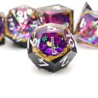 Regal Relic | Geode Dice | 7 Piece Set
